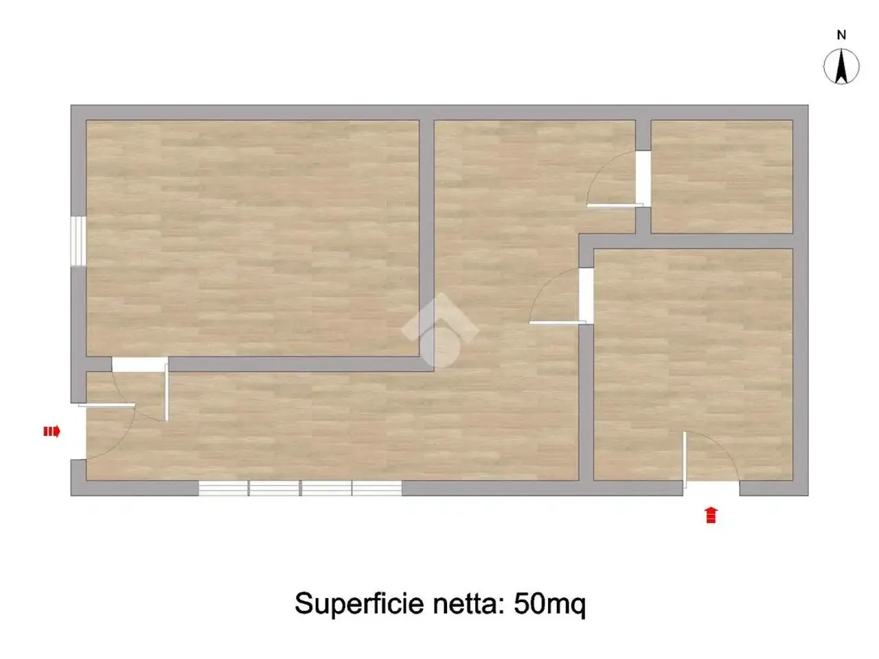 Negozio in Via Spino 77, San Giorgio In Bosco, {3} - Planimetria 1