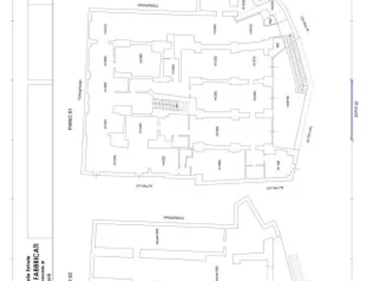 Magazzino in Rampe Brancaccio, Napoli, {3} - Planimetria 1