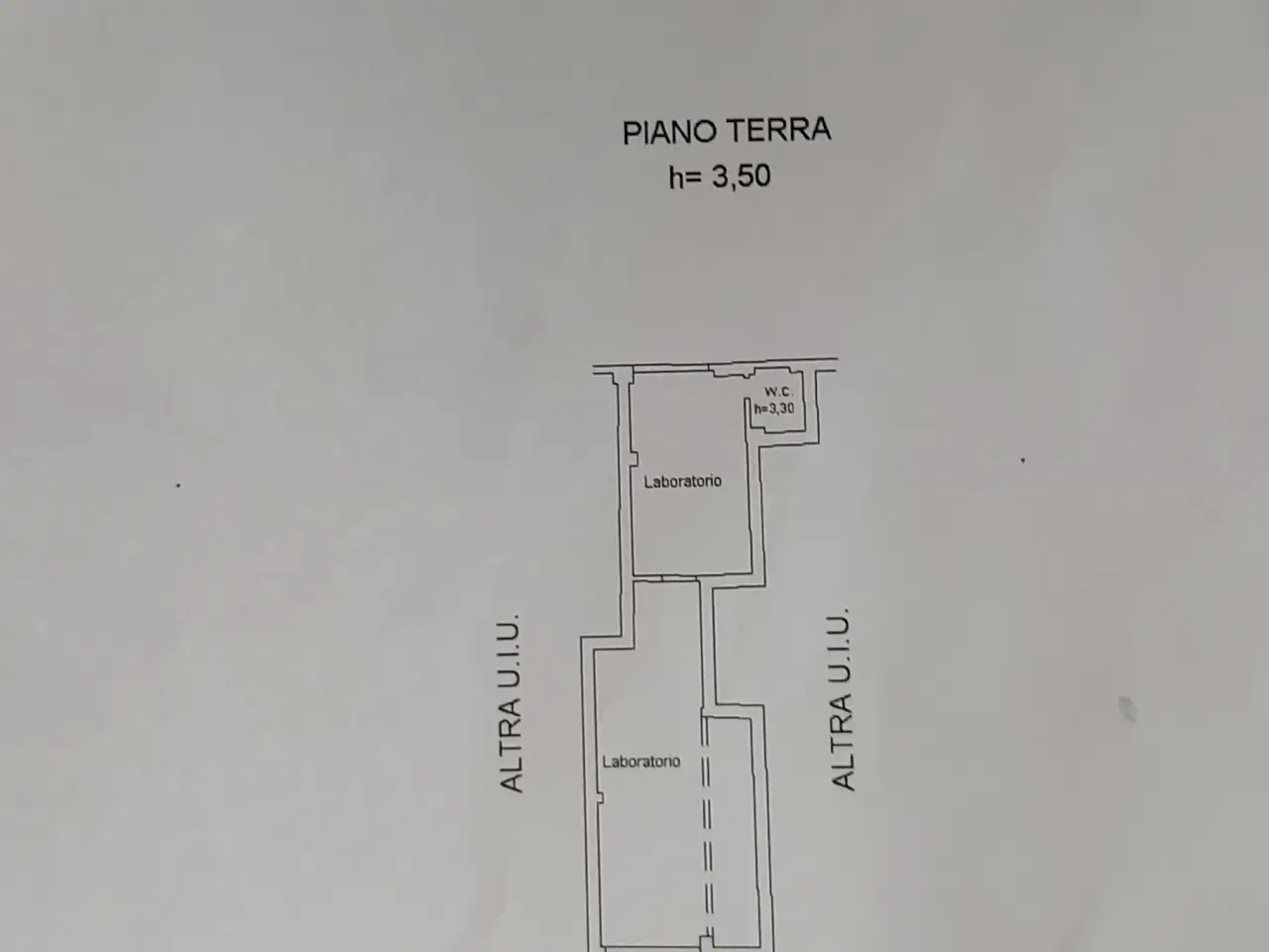 Locale commerciale in a Lunga 41, Firenze, {3} - Planimetria 1