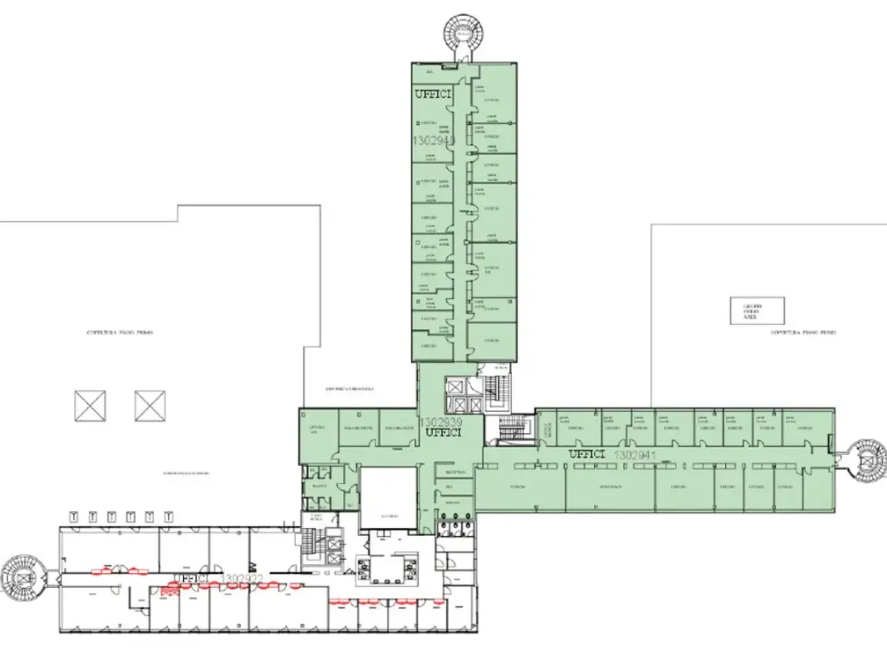 Ufficio in Via Crespi 57, Milano, {3} - Planimetria 1