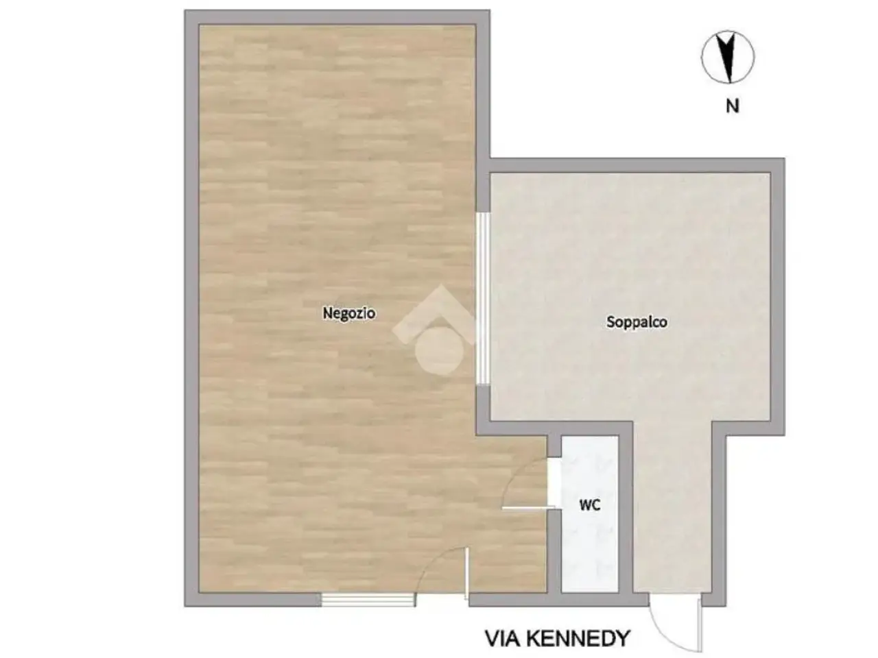 Negozio in Via Kennedy 14, Policoro, {3} - Planimetria 1