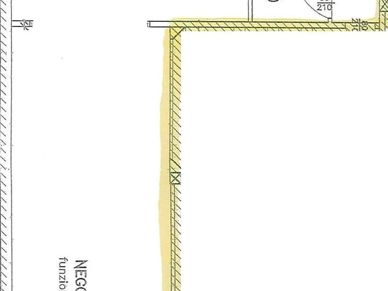 Negozio in Via Campolungo, San Marino, {3} - Planimetria 1