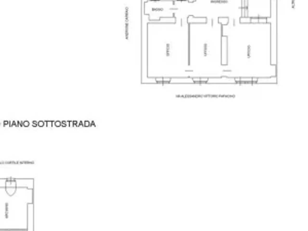 Ufficio in Via Alessandro Vittorio Papacino 4, Torino, {3} - Planimetria 1