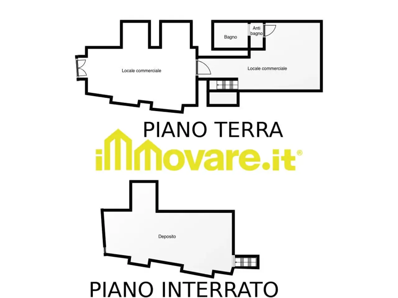 Negozio in Via Vittorio Veneto, Adelfia, {3} - Planimetria 1