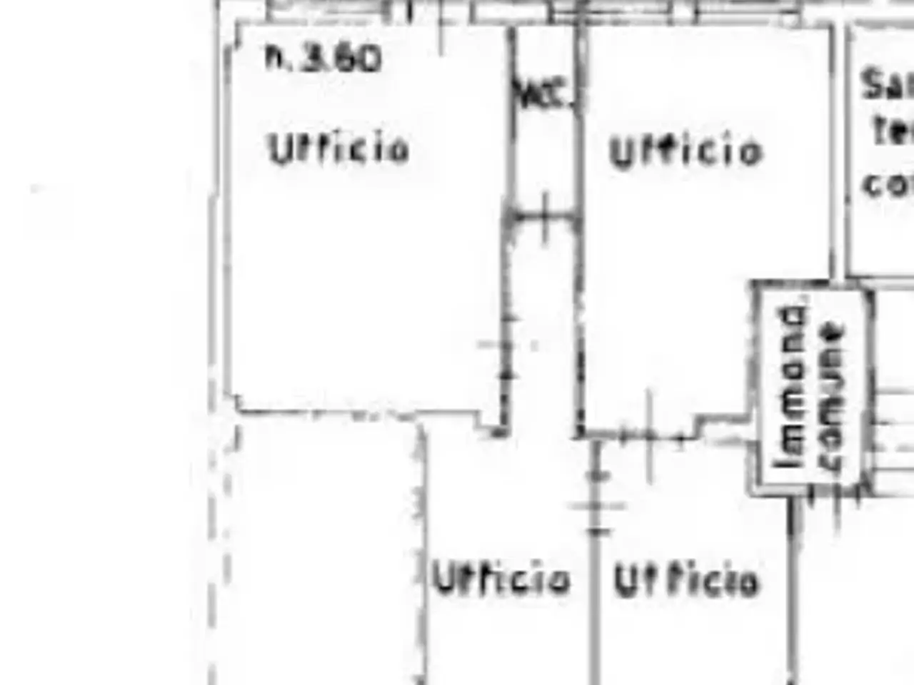 Ufficio in Vicolo Marco Desenibus 6, Monfalcone, {3} - Planimetria 1