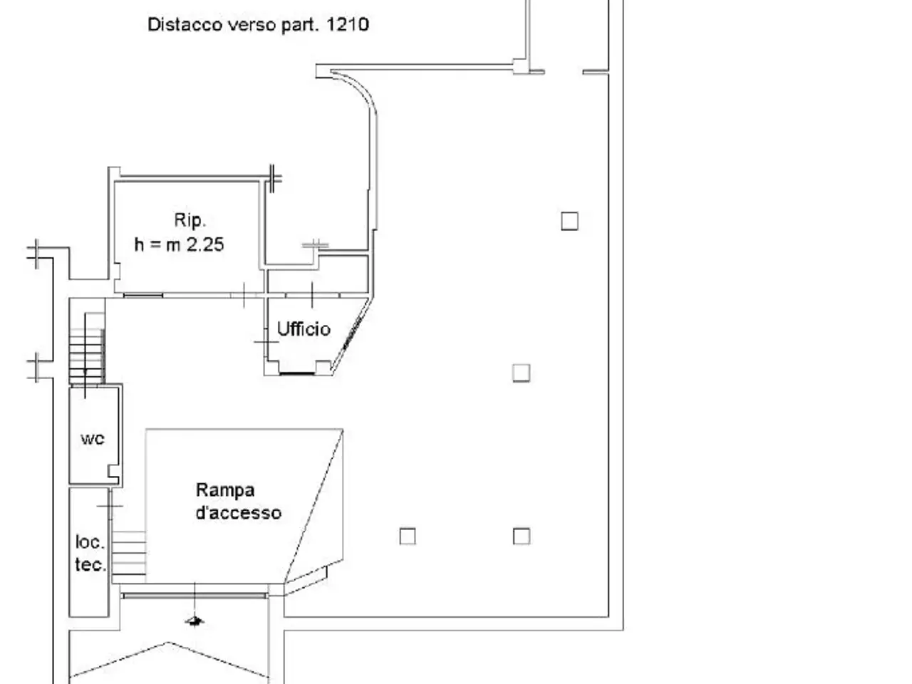 Negozio in Via Roma 25, Grottaferrata, {3} - Planimetria 1