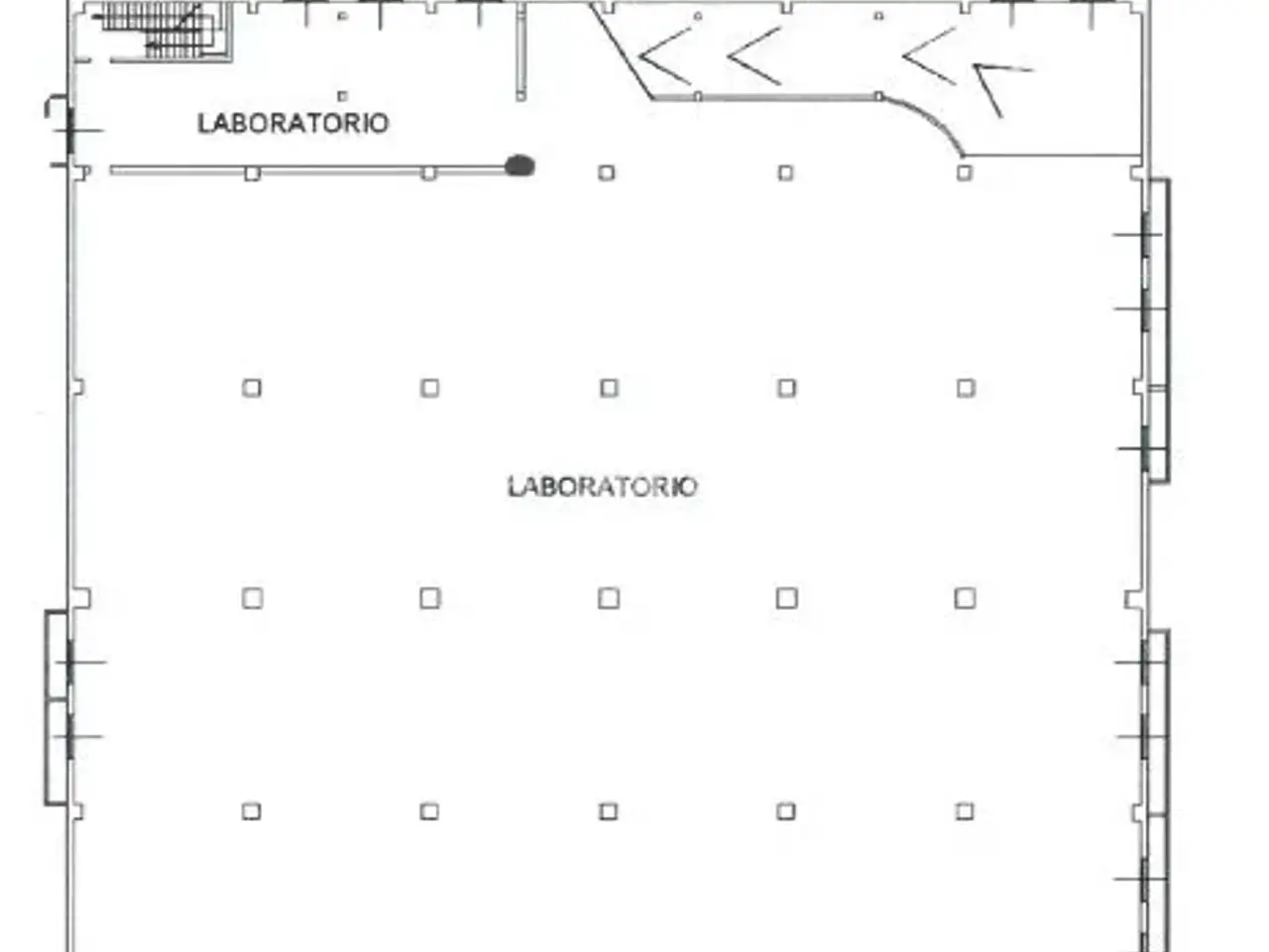 Capannone in Via Mar Baltico, Porto Sant'Elpidio, {3} - Planimetria 1