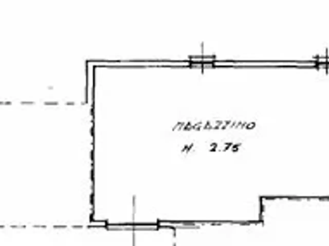 Magazzino in Via Papa Giovanni XXIII, Villongo, {3} - Planimetria 1