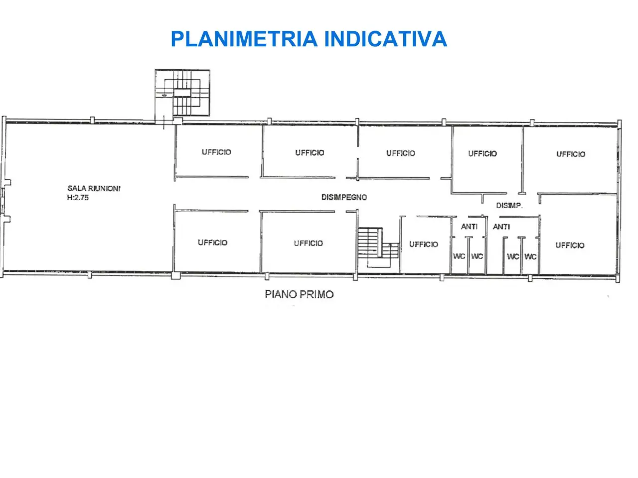 Ufficio in Via Granarolo, Faenza, {3} - Planimetria 1