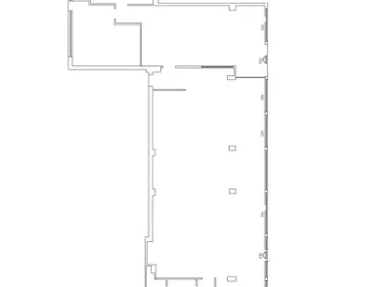 Negozio in Via Tuscolana, Roma, {3} - Planimetria 1