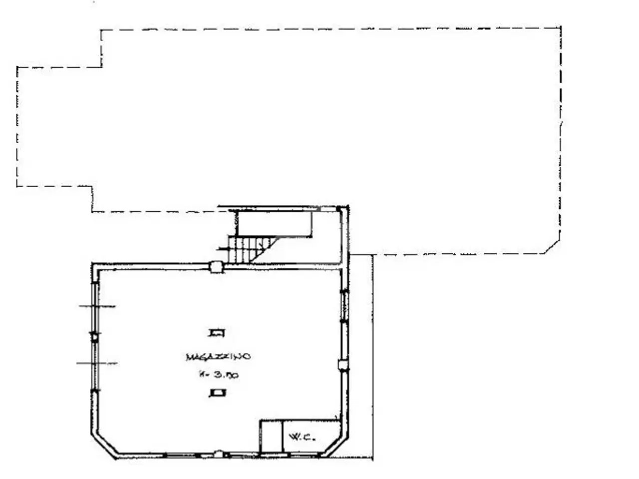 Negozio in Via Isonzo 38, Rieti, {3} - Planimetria 1