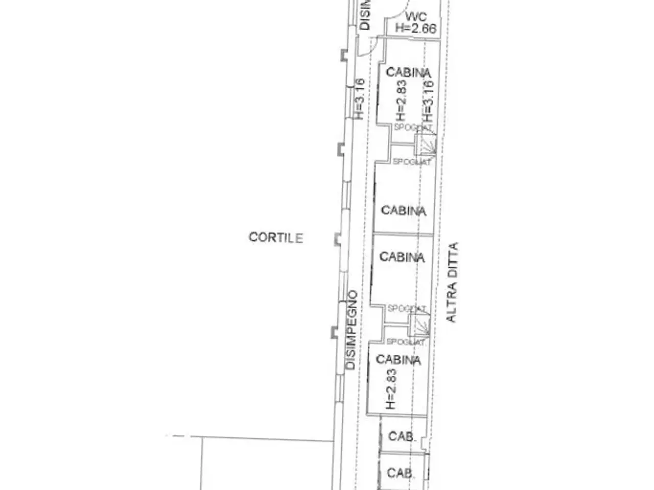 Negozio in Via Garibaldi 15, Codogno, {3} - Planimetria 1