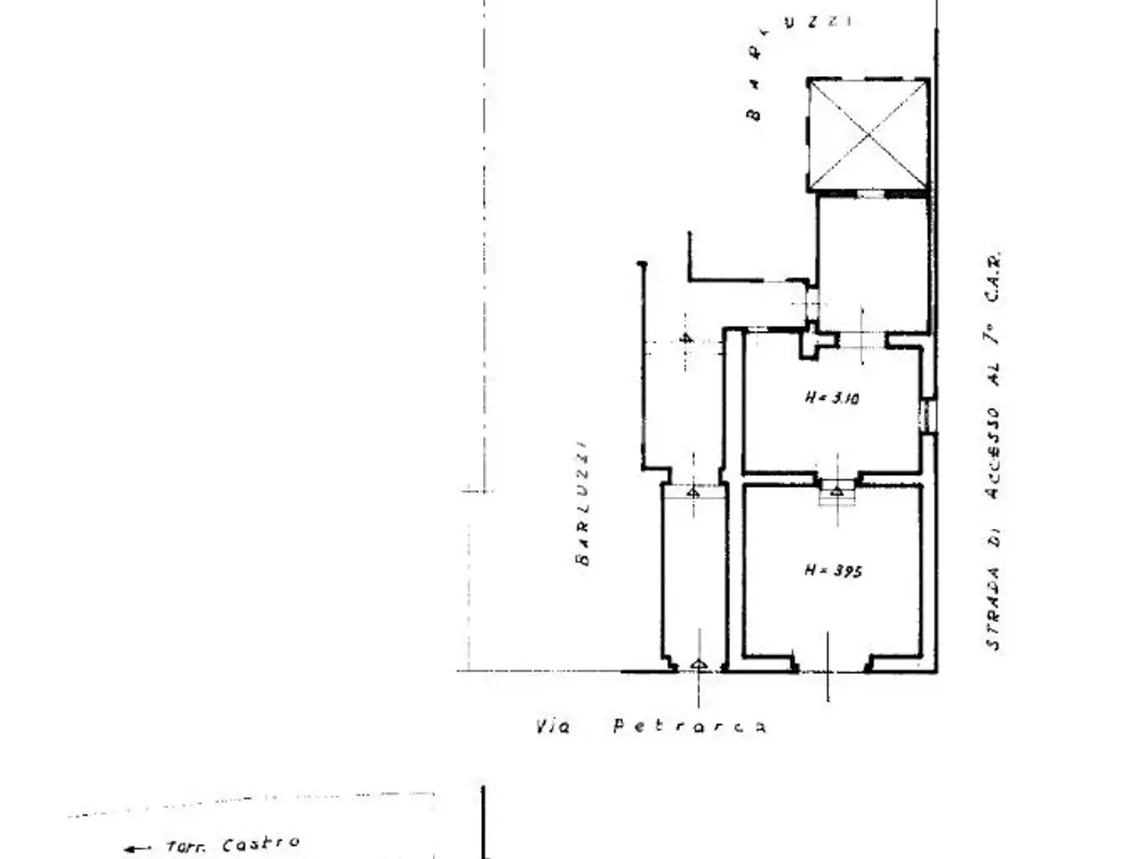 Negozio in Via Petrarca 22, Arezzo, {3} - Planimetria 1