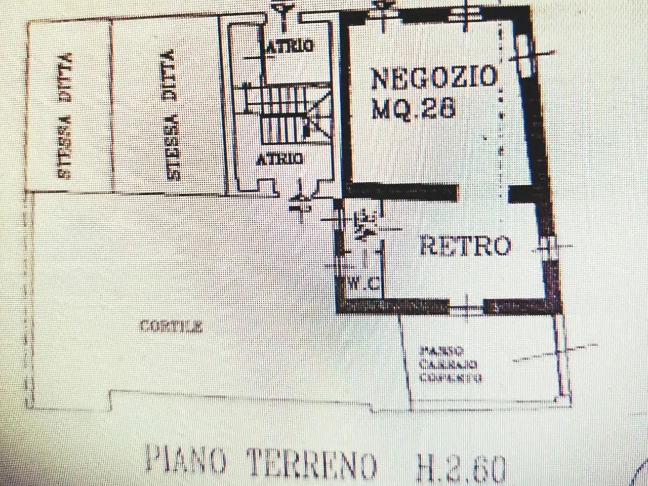 Negozio in Via Roma  40, Caluso, {3} - Planimetria 1