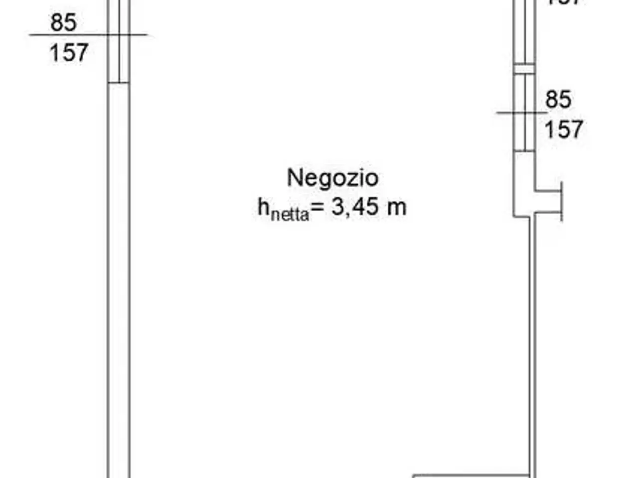 Magazzino in , Davoli, {3} - Planimetria 1