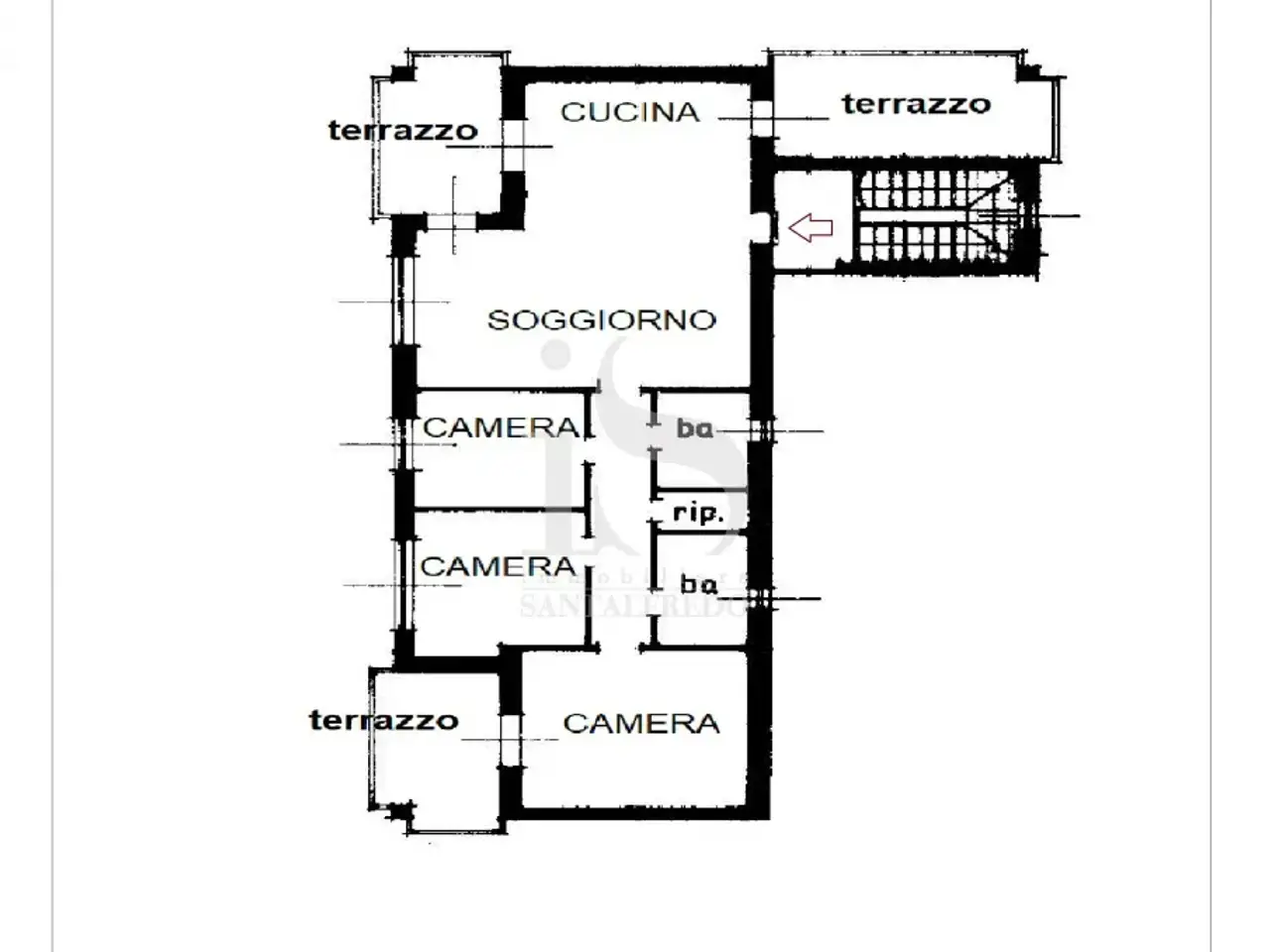 Capannone in Via Goffredo Mameli 20, Villasanta, {3} - Planimetria 1