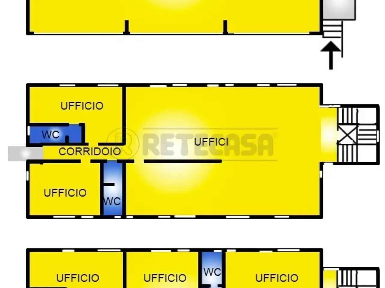Ufficio in Via Aldo Moro 10, Vicenza, {3} - Planimetria 1