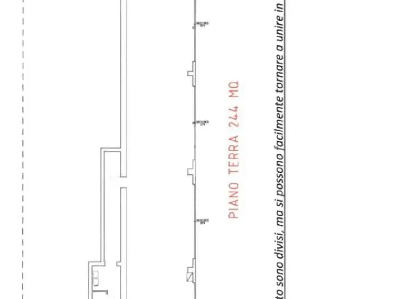 Ufficio in Via G. di Vittorio 21, Castel Maggiore, {3} - Planimetria 1