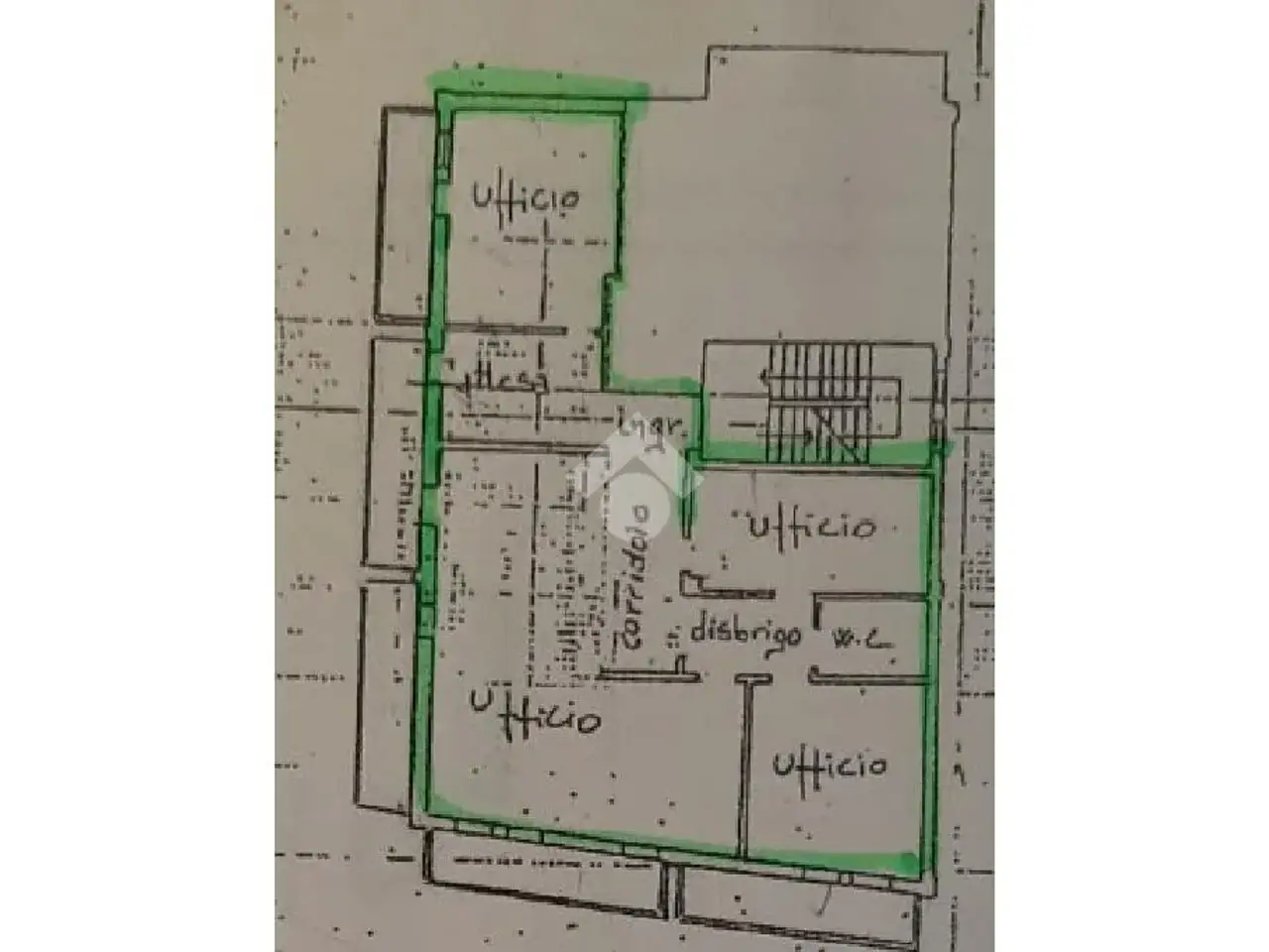 Ufficio in Viale IV Novembre, Treviso, {3} - Planimetria 1