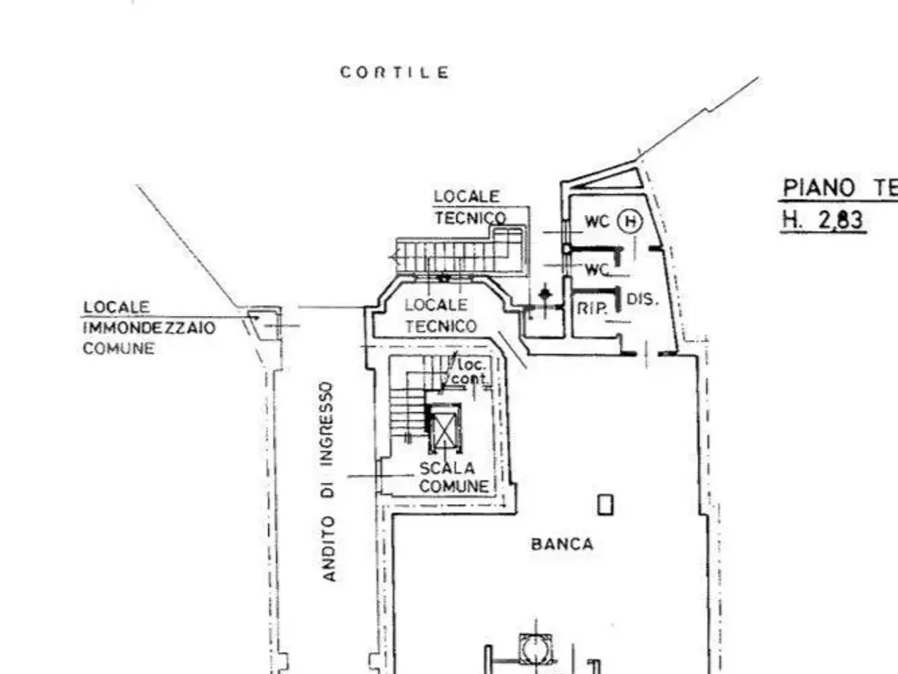 Negozio in Piazza Alessandro Manzoni 11, Lecco, {3} - Planimetria 1