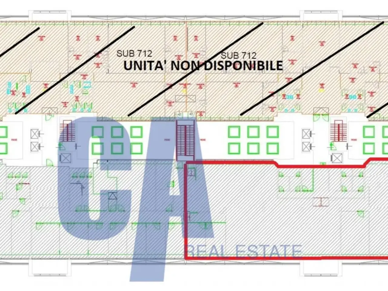 Ufficio in Via Milano, Cassina De' Pecchi, {3} - Planimetria 1