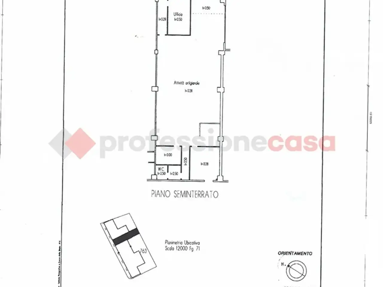 Capannone in Via delle Arti  17 , Siena, {3} - Planimetria 1