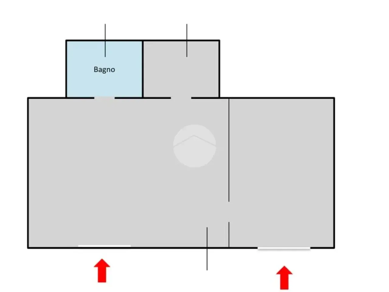 Negozio in Via Pigna, Napoli, {3} - Planimetria 1