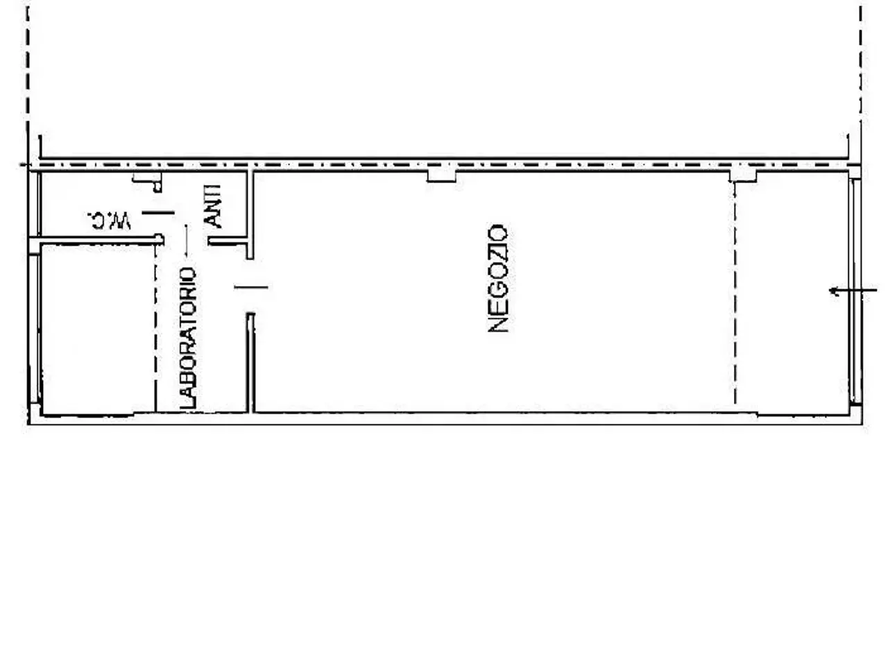 Negozio in Via Udine 89, Lignano Sabbiadoro, {3} - Planimetria 1