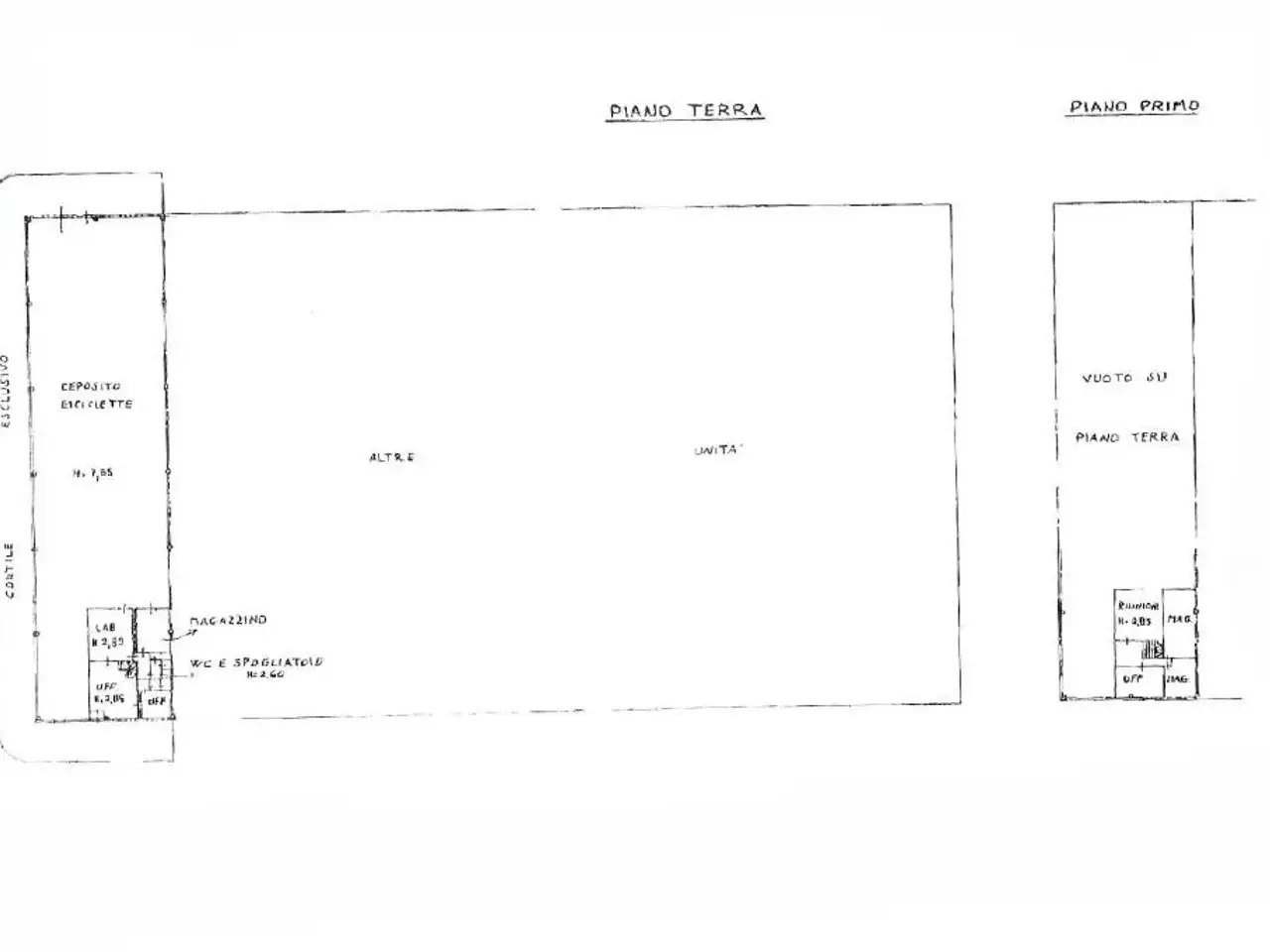 Capannone in Via Isonzo 3, Lonato, {3} - Planimetria 1