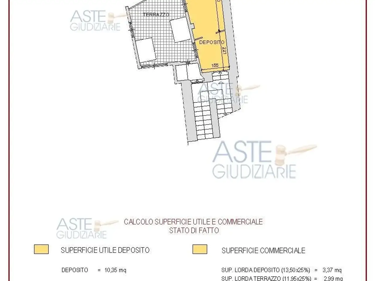 Negozio in Via del Varrone, 2 2, Asti, {3} - Planimetria 1