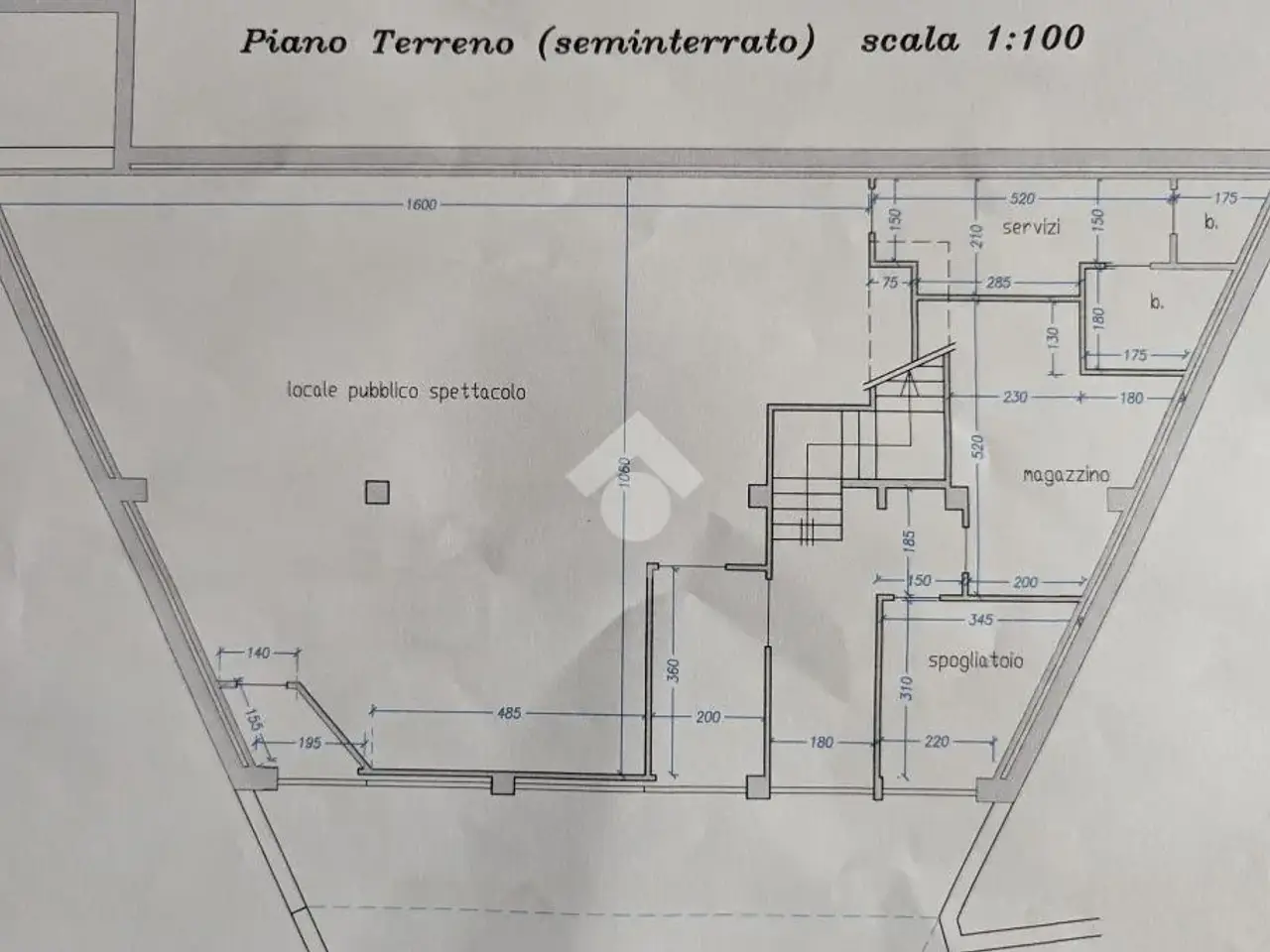 Negozio in Via S. Carlo 1, Giaveno, {3} - Planimetria 1