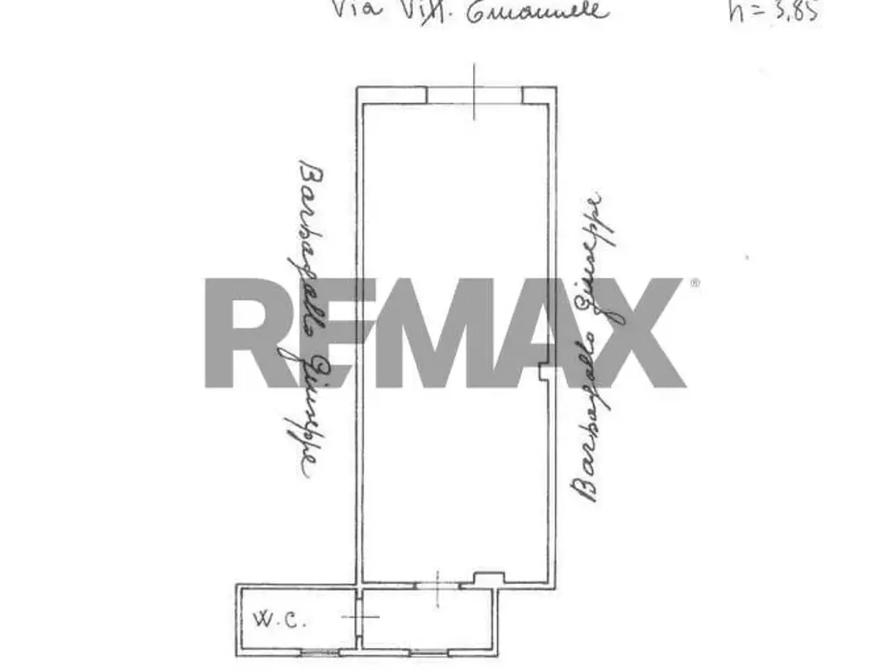 Negozio in Via Vittorio Emanuele 112, Aci Catena, {3} - Planimetria 1