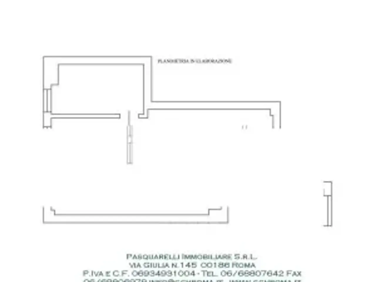 Bar in Piazza Verbano, Roma, {3} - Planimetria 1