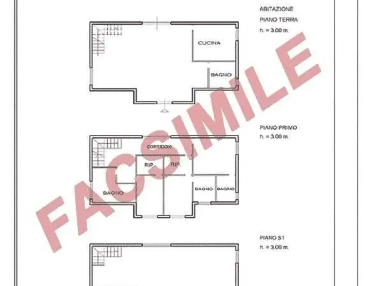 Quadrilocale, Ancona - Planimetria 1