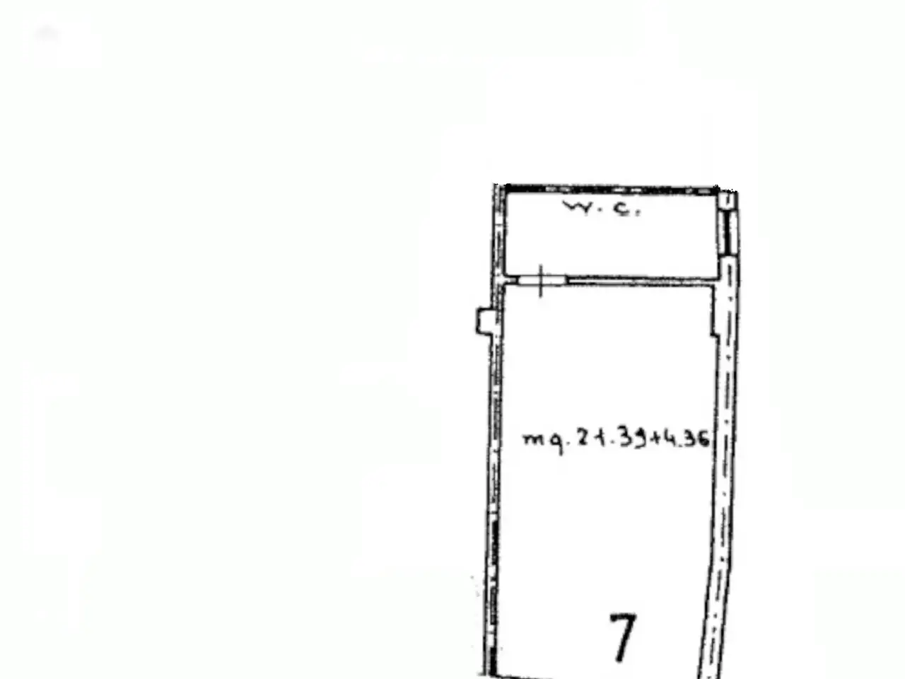 Negozio in Via G. Oberdan 63b, Lecce, {3} - Planimetria 1