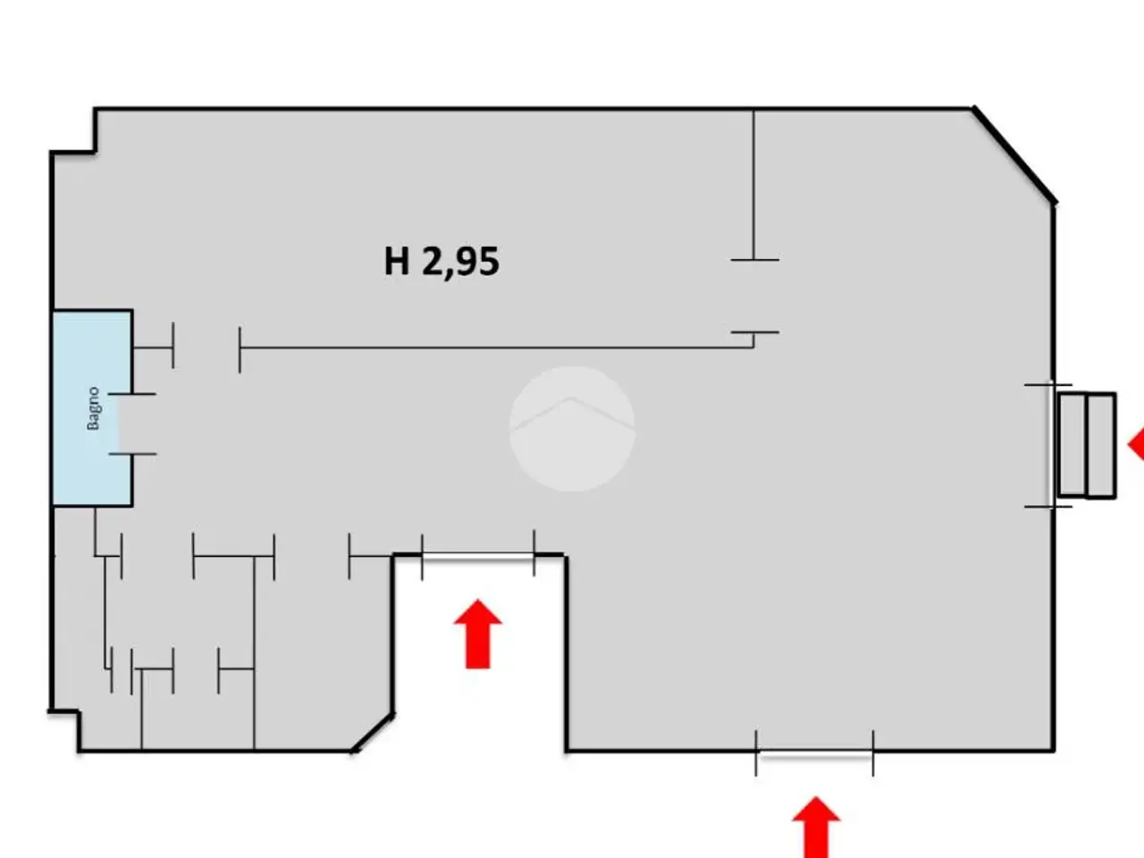 Ufficio in Salita Scudillo 20, Napoli, {3} - Planimetria 1