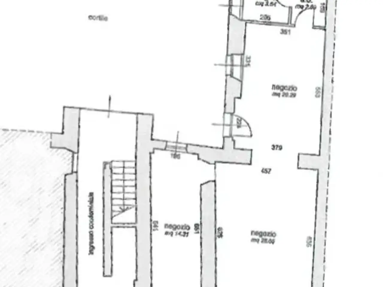 Negozio in Corso Cavour, Snc, Trino, {3} - Planimetria 1