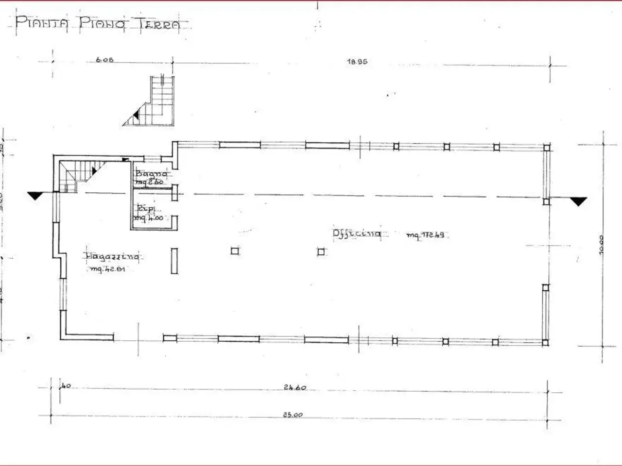 Laboratorio in Firenze, Codigoro, {3} - Planimetria 1