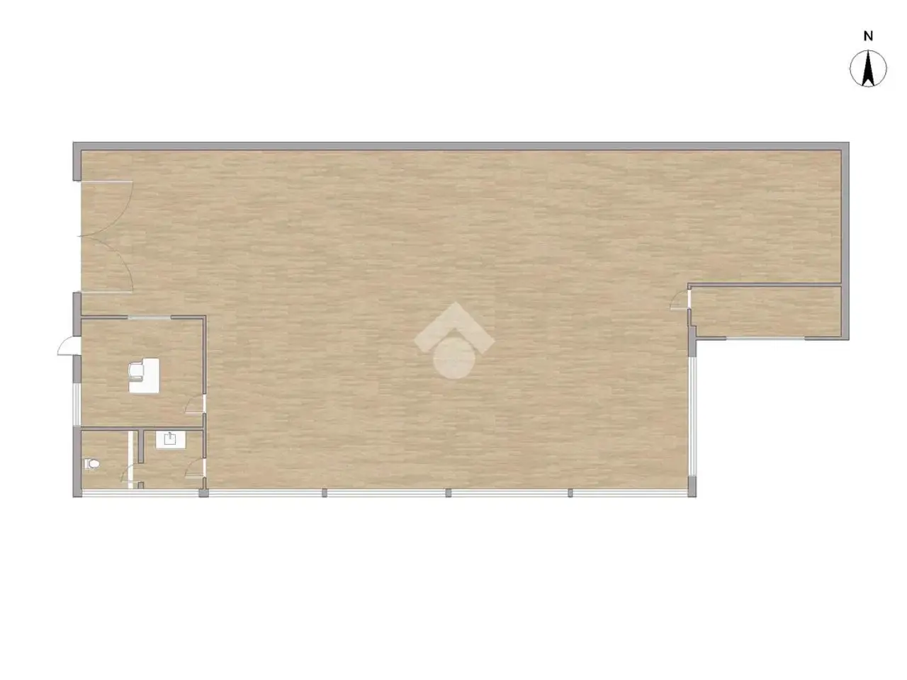 Capannone in Via Brescia 20, Manerbio, {3} - Planimetria 1