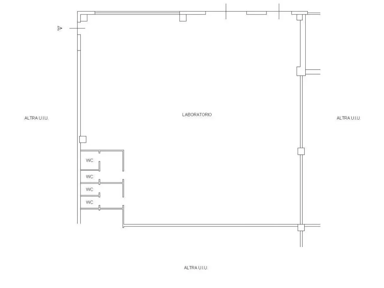 Laboratorio in Via Raffaello Sanzio 19, Villasanta, {3} - Planimetria 1