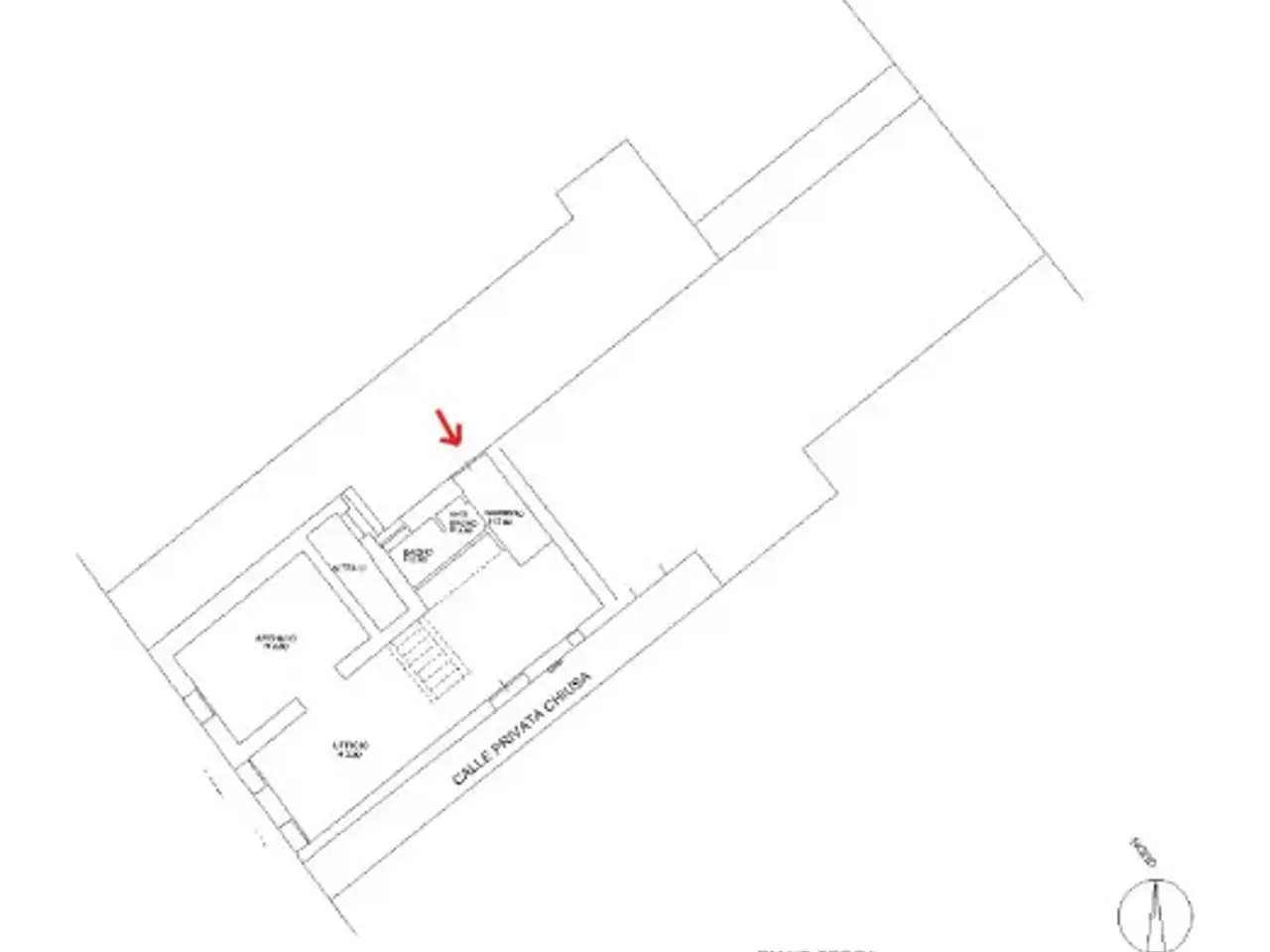 Ufficio in Campo Santa Fosca, Venezia, {3} - Planimetria 1