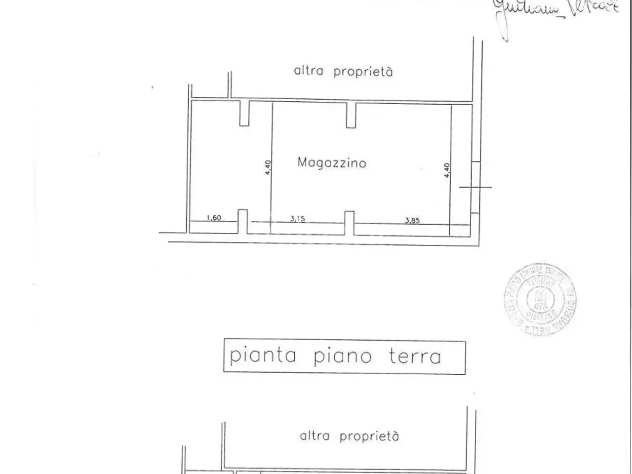 Palazzina commerciale in , La Spezia, {3} - Planimetria 1