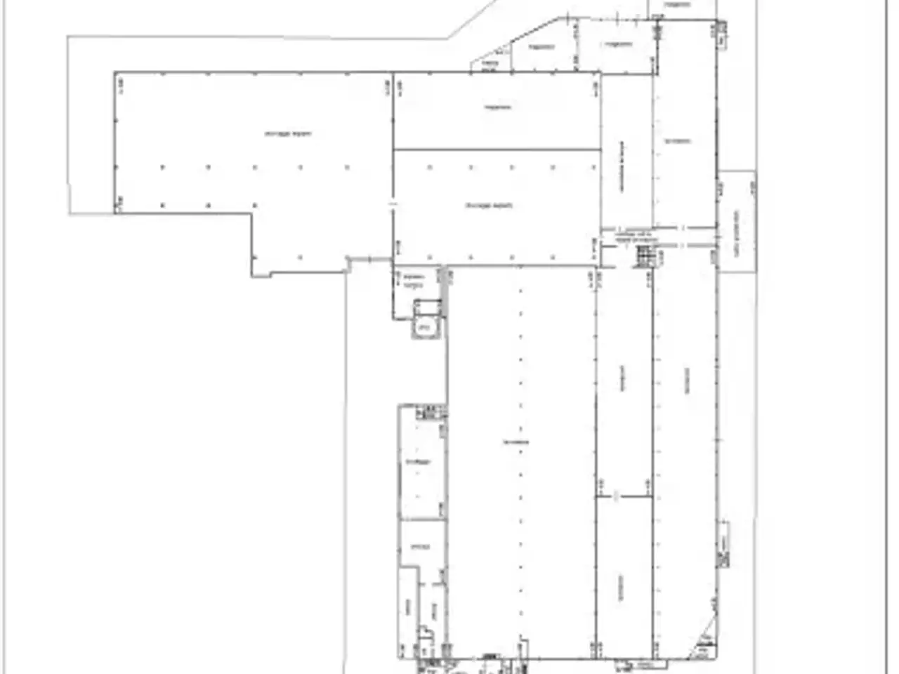 Capannone in Via Erideo Marinucci, Recanati, {3} - Planimetria 1
