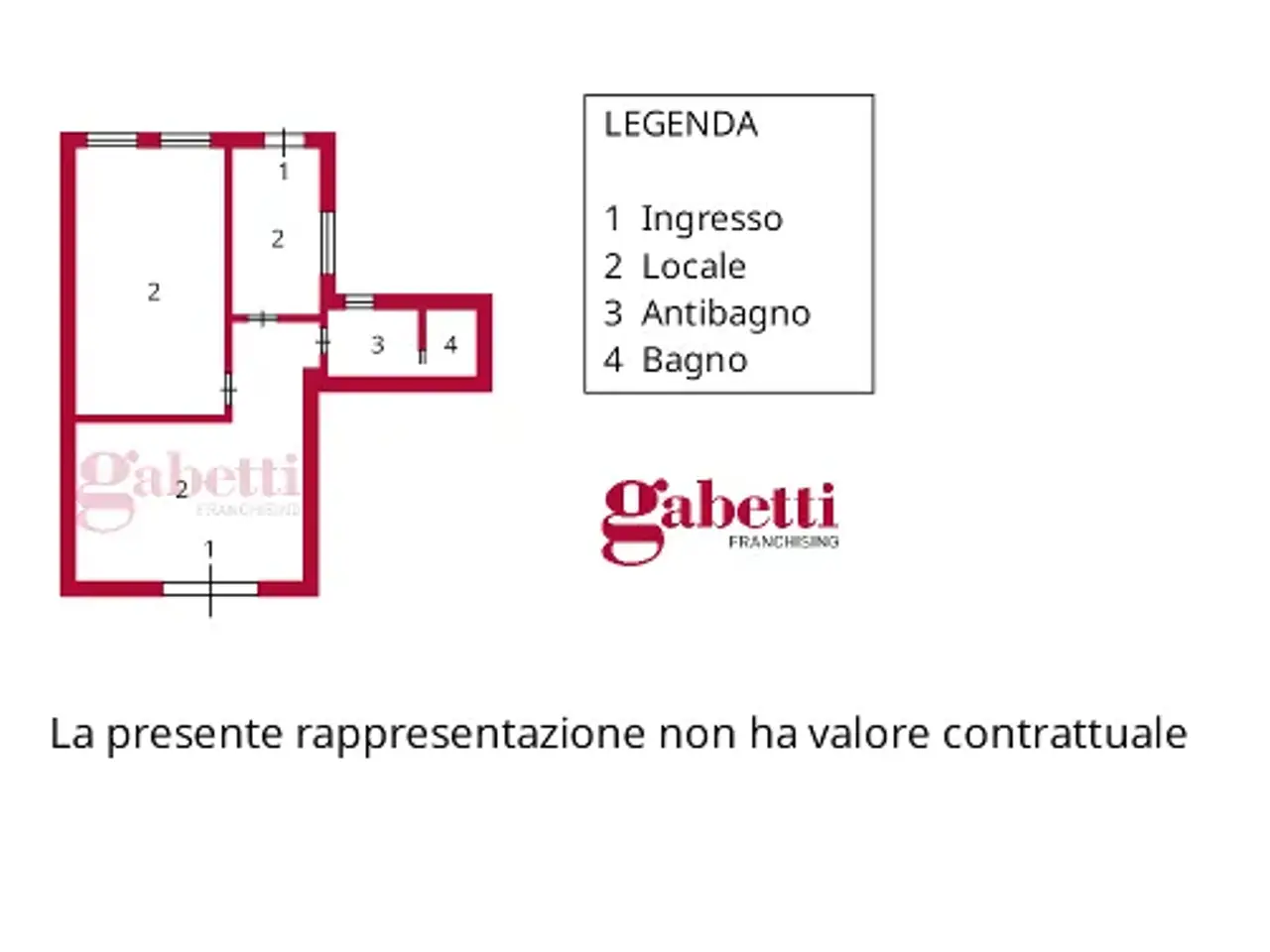 Negozio in Via Campania, Pontecagnano Faiano, {3} - Planimetria 1
