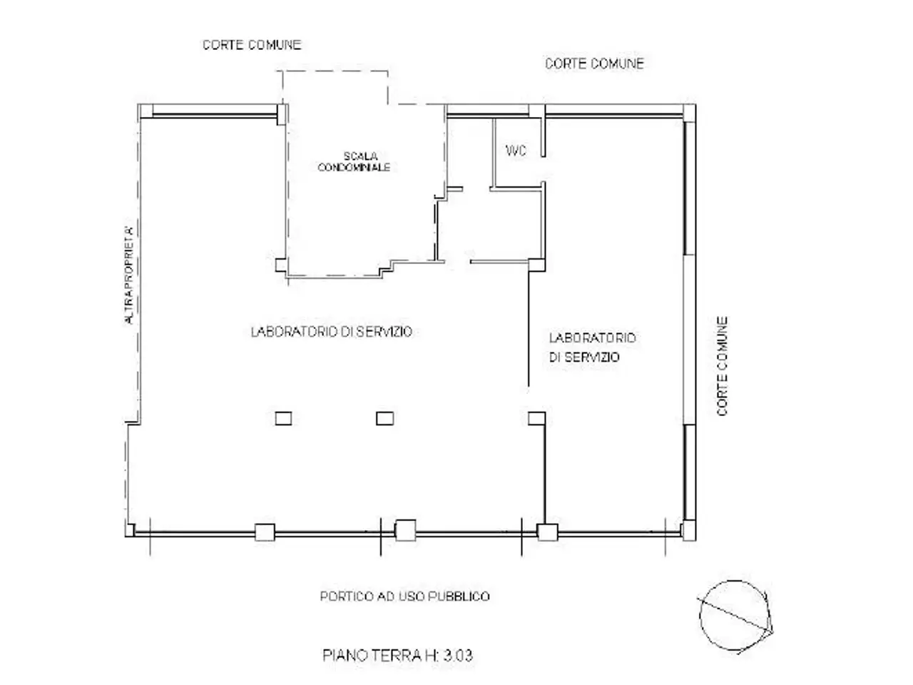 Agriturismo in Via Palestro, Porto Sant'Elpidio, {3} - Planimetria 1