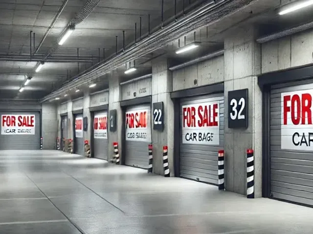 Parking garage in {3}, - Photo 1