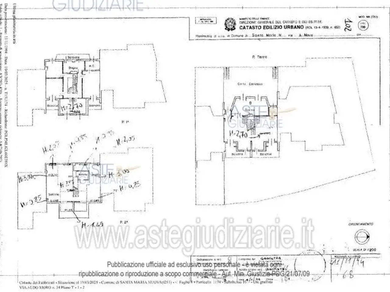Garage in Via Aldo Moro, 38c, 60030 Santa Maria Nuova An, Italia 38c, Santa Maria Nuova, {3} - Planimetria 1