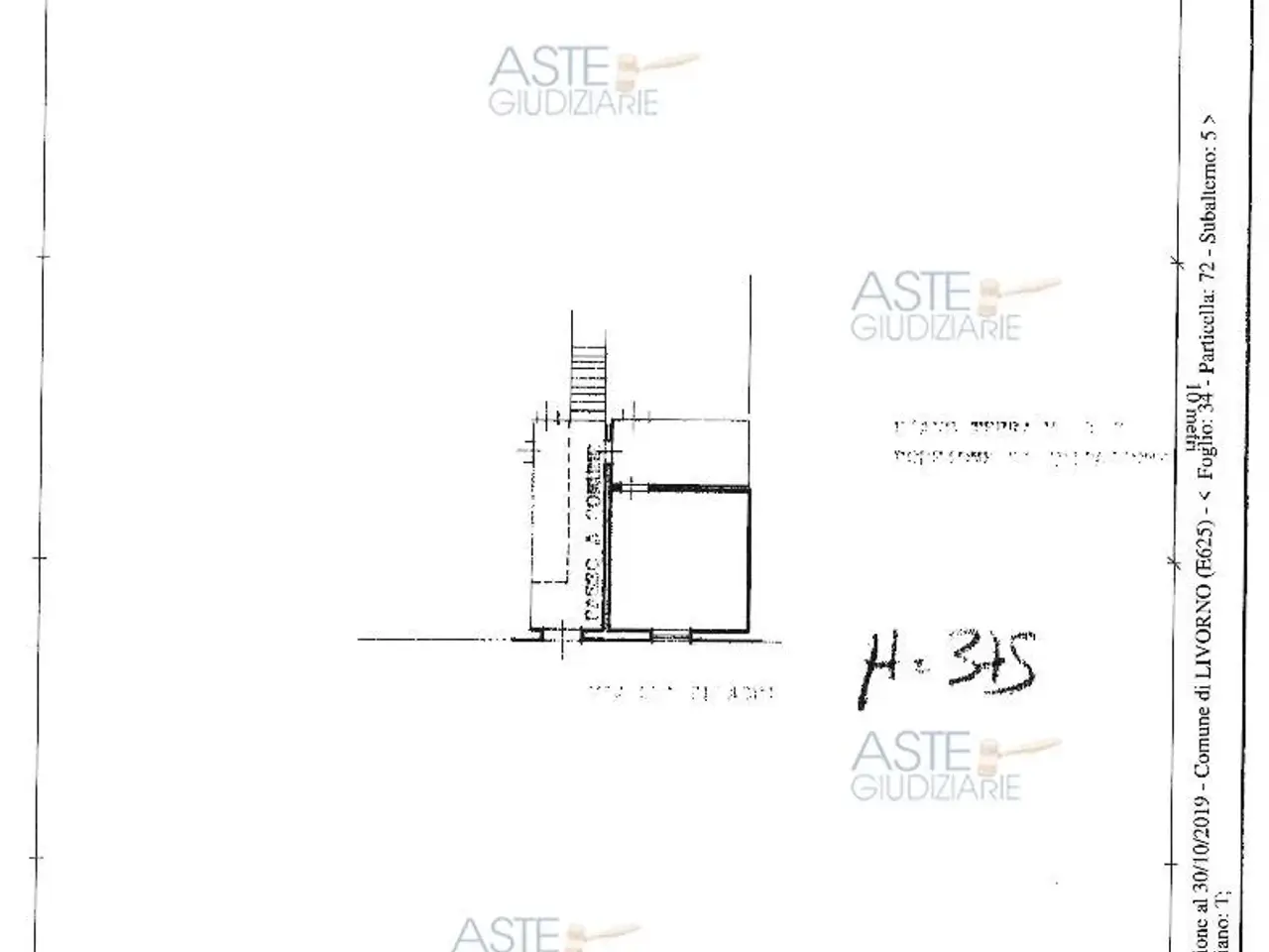 Fabbricato misto in Via dei Pelaghi, 10, 57124 Livorno LI, Italia 10, Livorno, {3} - Planimetria 1