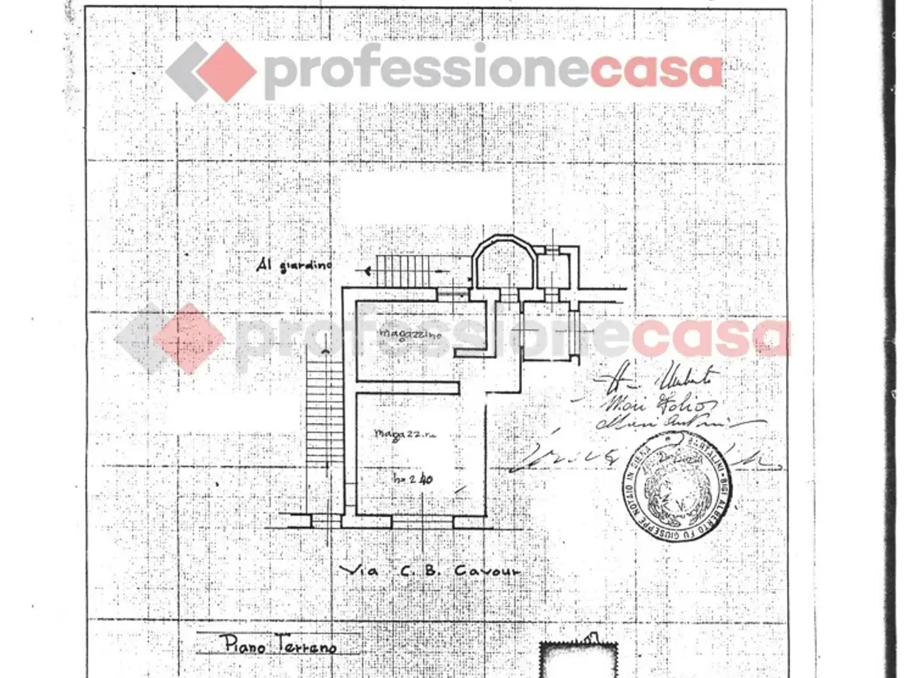 Negozio in Viale Camillo Benso di Cavour 84, Siena, {3} - Planimetria 1