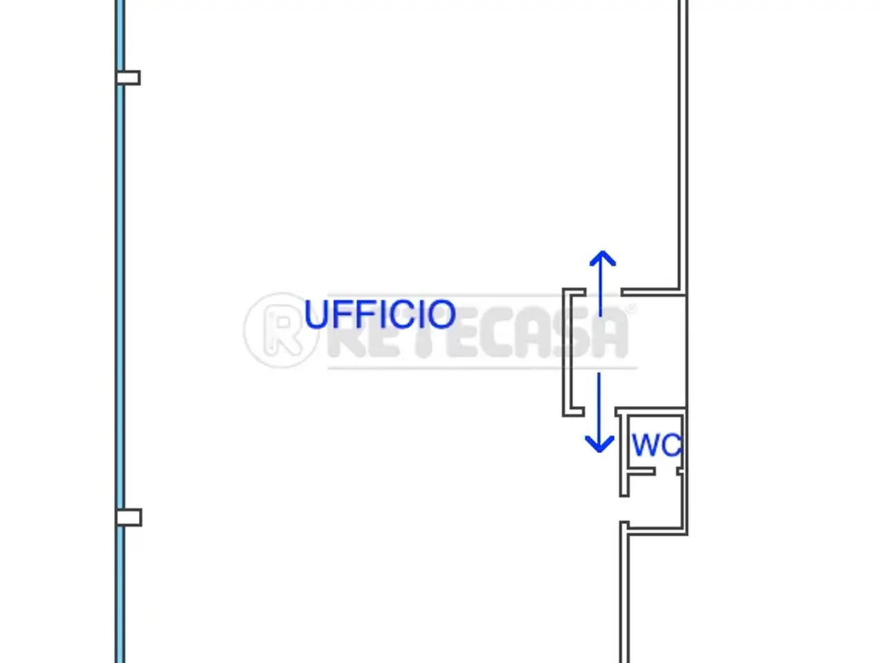 Ufficio in Via Pier Paolo Pasolini 1, Pradamano, {3} - Planimetria 1